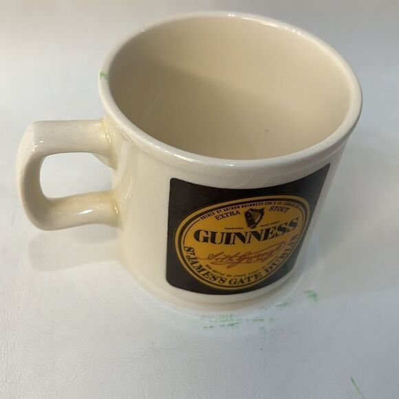 Guinness Coffee Mug St James’s Gate Dublin Ireland Beer Cup 8 Oz Extra - Picture 5 of 7